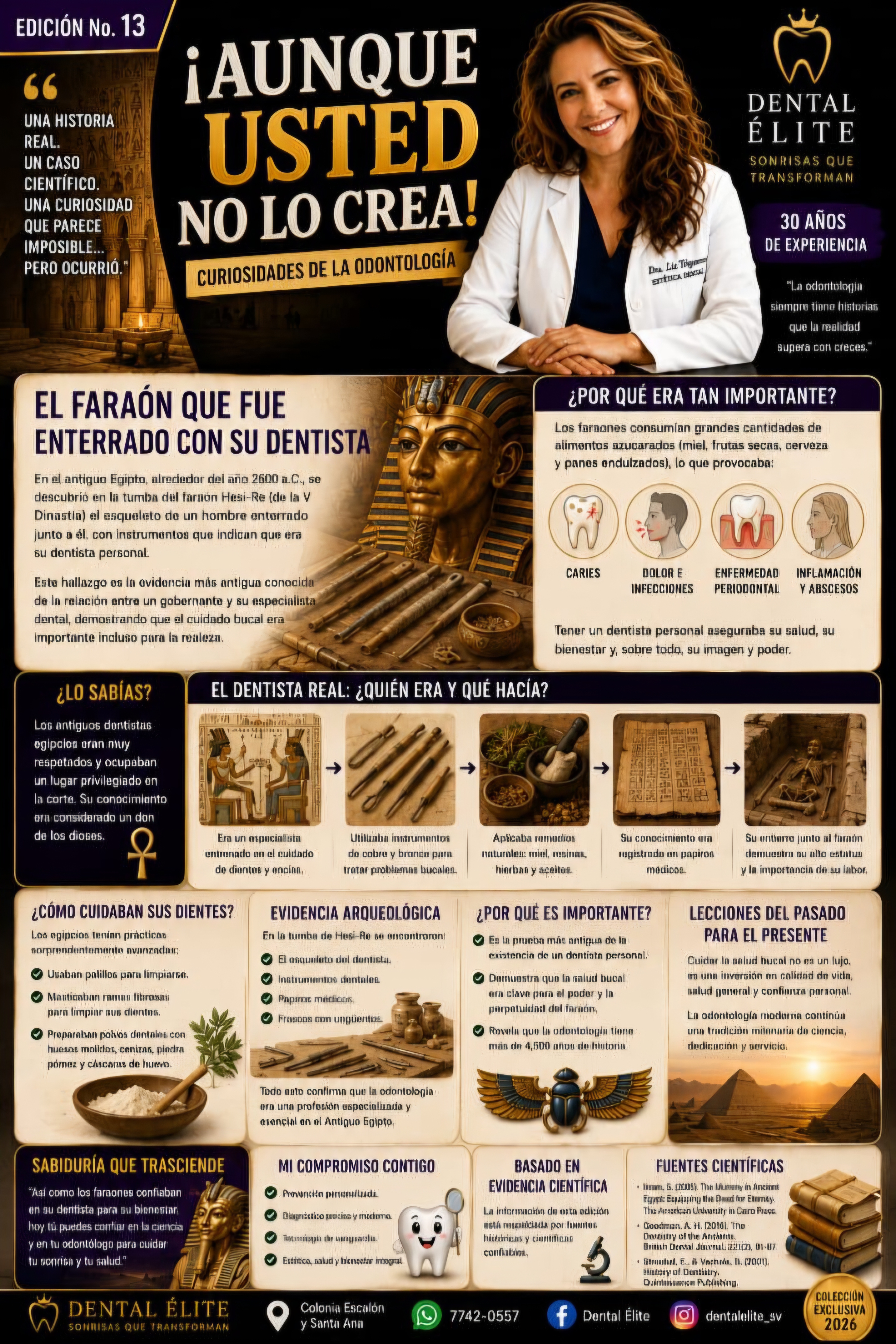 Egipto Antiguo Odontología
